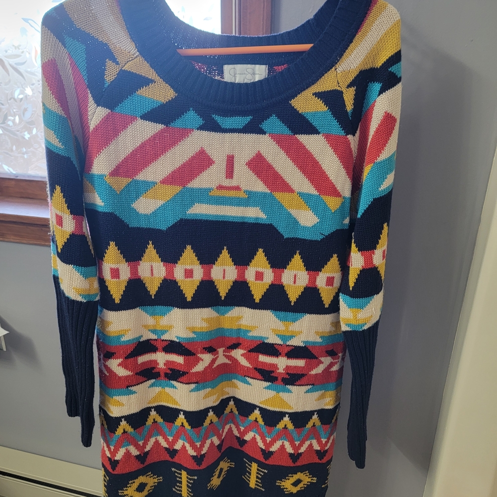 Jessica Simpson Multicolor Knit Dress